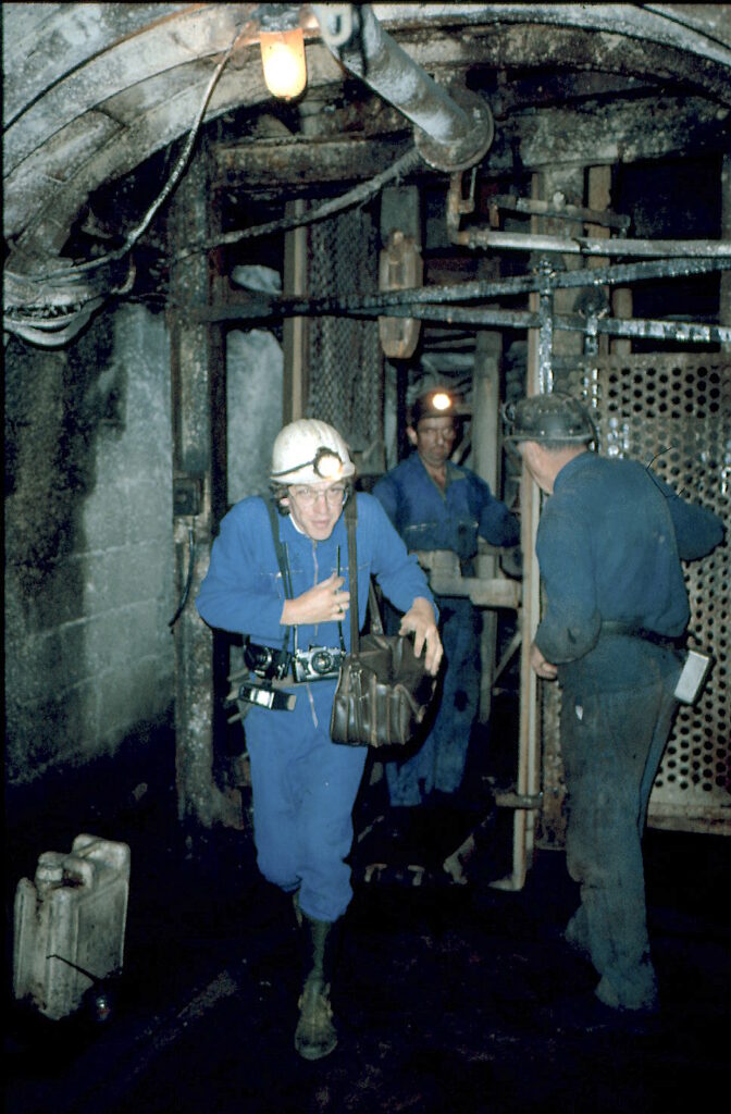 Mine de Cruejouls, Pierre-Christian Guiollard sort de la cage