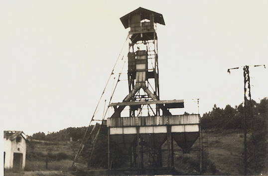 Mine de pyrite du Soulier (Gard) - Photo PC Guiollard