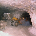 Mine du Burg, au fond, chargement du minerai