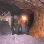 Mine du Burg, au fond, chargement du minerai