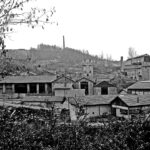 Usine de Peyrebrune en 1974.