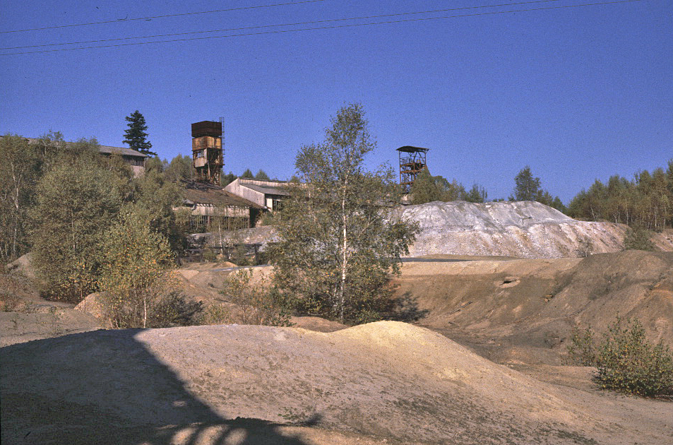 Mine de tungstène de Puy-les-Vignes (Haute-Vienne) - Photo PC Guiollard