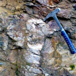 Mine de Puy les Vignes, l'affleurement du filon