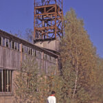 Mine de Puy les Vignes, le puits Girod, 1988