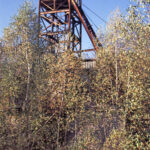 Mine de Puy les Vignes, le puits Girod, 1988