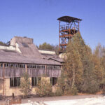 Mine de Puy les Vignes, le puits Girod, 1988