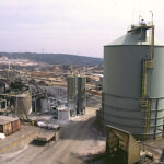 Salsigne, vue de la nouvelle usine, 1996