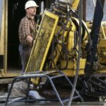 Salsigne, mine à ciel ouvert, les sondages 1987