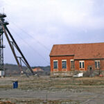 1991, mine Joseph Else, nouveau chevalement du puits Joseph