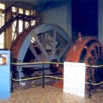 1998, puits de Berrwiller, machine d'extraction