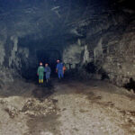 Buxières les Mines (Allier), mine de l'Aumance, la descenderie. ©PCG 1990