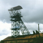 St Eloy (Puy-de-Dôme), mines de la Bouble, puits n°5. ©PCG 1978