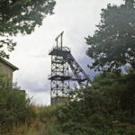 St Eloy (Puy-de-Dôme), mines de la Bouble, puits n°2 à Youx. ©PCG 1978