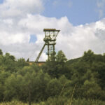 St Eloy (Puy-de-Dôme), mines de la Bouble, puits n°5. ©PCG 1978