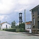 St Eloy (Puy-de-Dôme), mines de la Bouble, puits n°5. ©PCG 1978