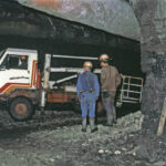 Buxières les Mines (Allier), mine de l'Aumance, ©PCG 1990