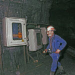 Buxières les Mines (Allier), mine de l'Aumance, ©PCG 1990